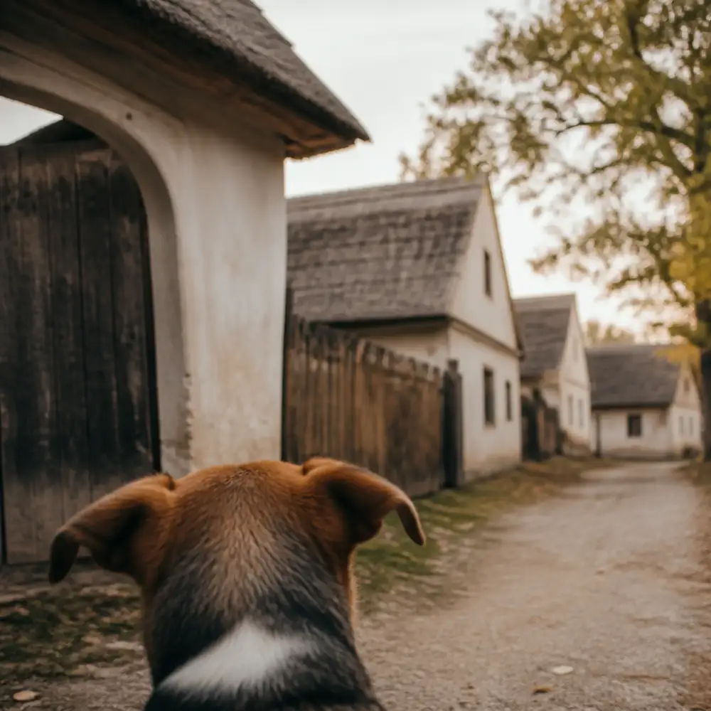 jak vidí pes