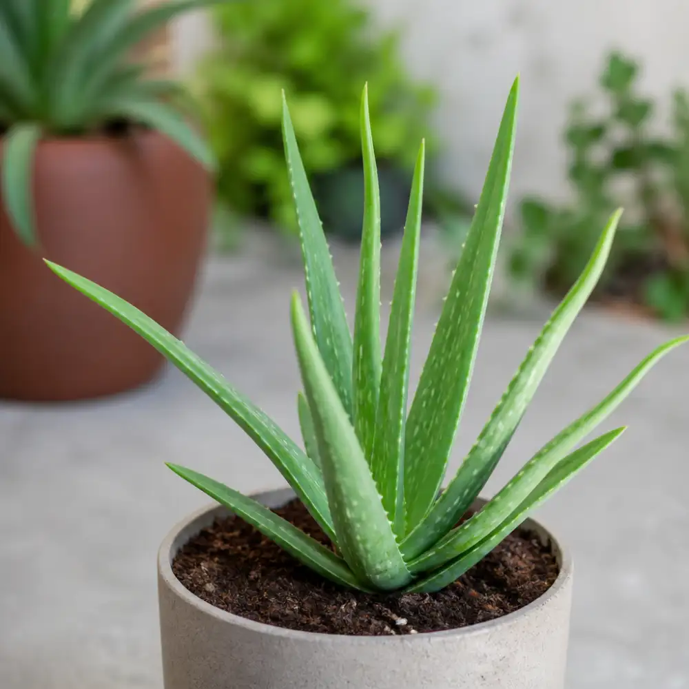 kvetoucí aloe vera